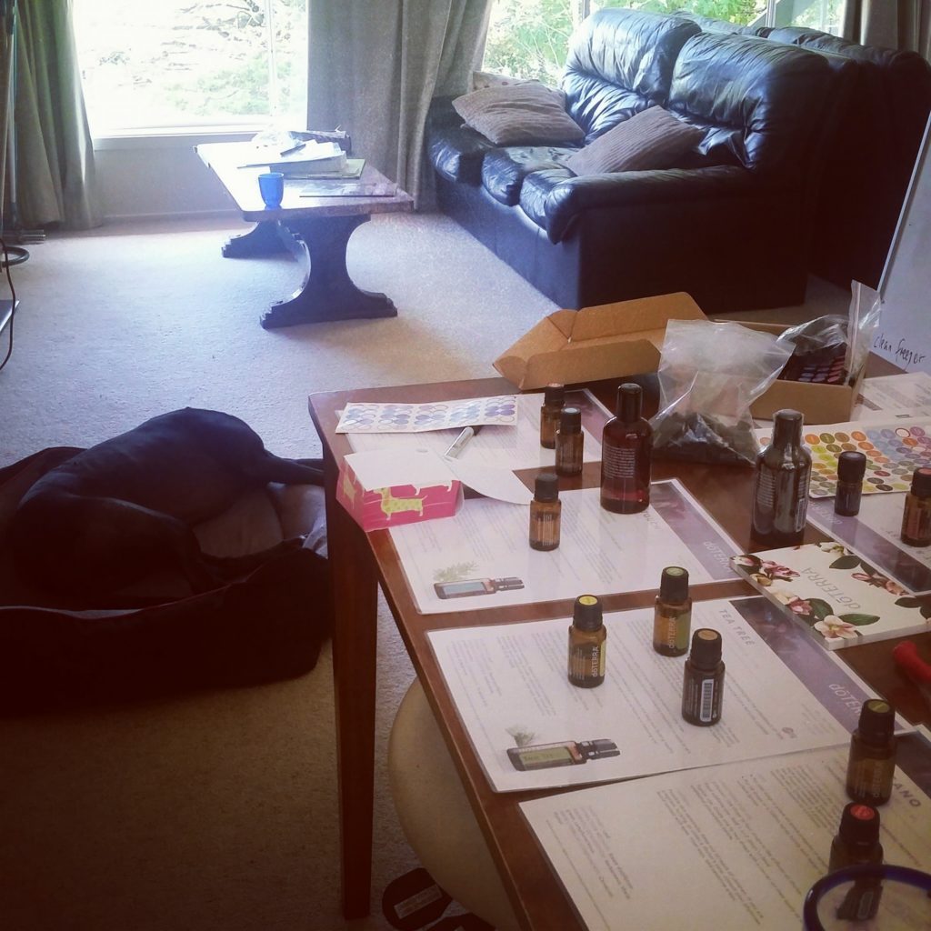 oil class - essential oil story